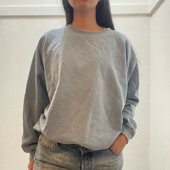 Non-Fiction “Canadian Classics” Sweaters - Vintage Blue Nonfiction Crewneck Sweater | Size 2 (Unisex)